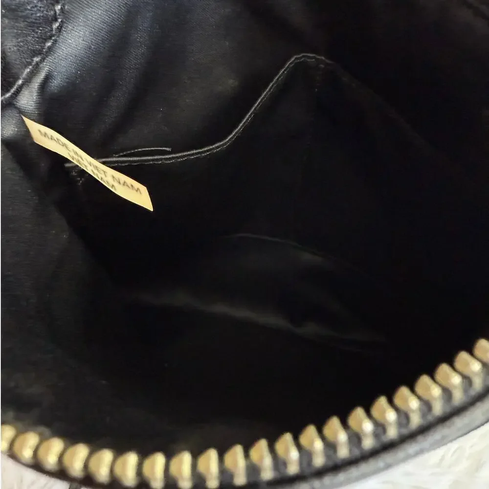 COACH Black Signature Canvas Crossbody